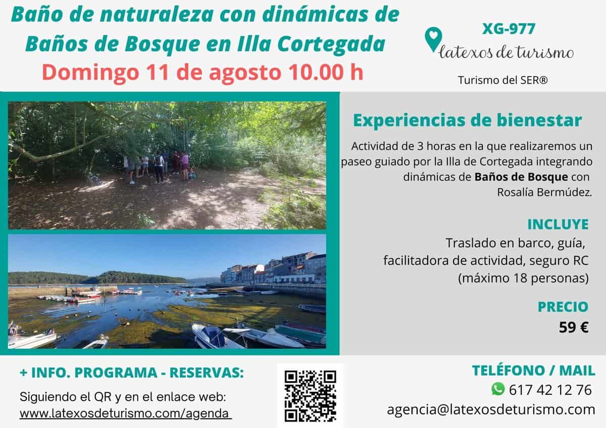 Baños de bosque Cortegada