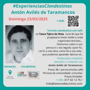 cartel tertulia AntonAviles